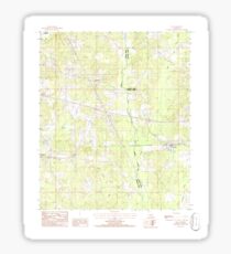 USGS TOPO Map Louisiana LA Ada 331241 1986 24000 Sticker
