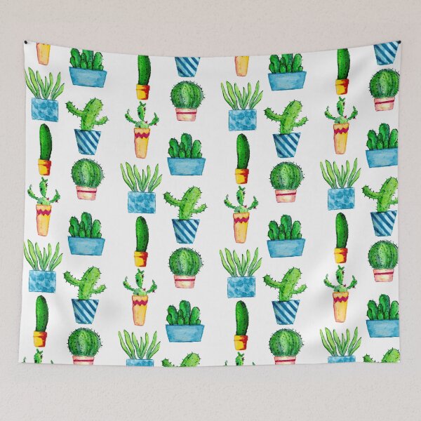 Item preview, Watercolor Cactus Collection designed and sold by MilkTeaMari.