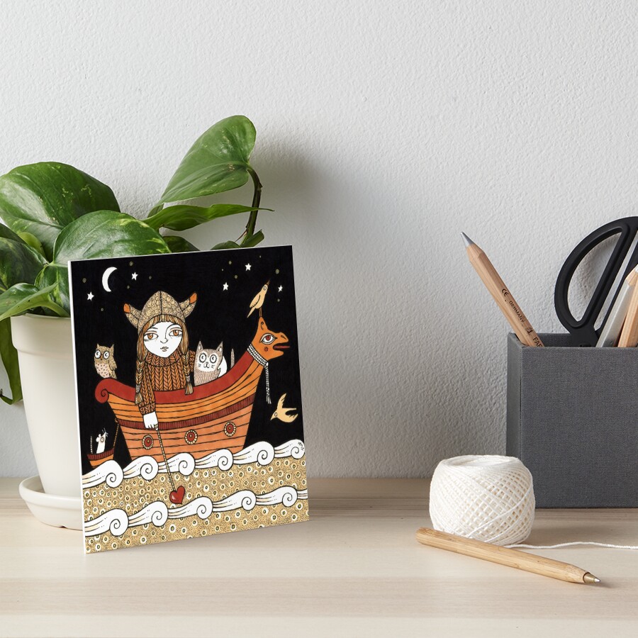 Item preview, Art Board Print designed and sold by AnitaInverarity.