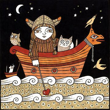 Artwork thumbnail, Veras Viking Voyage by AnitaInverarity