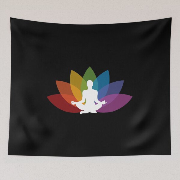 Item preview, Yoga lotus flower white designed and sold by Amazing Designs.