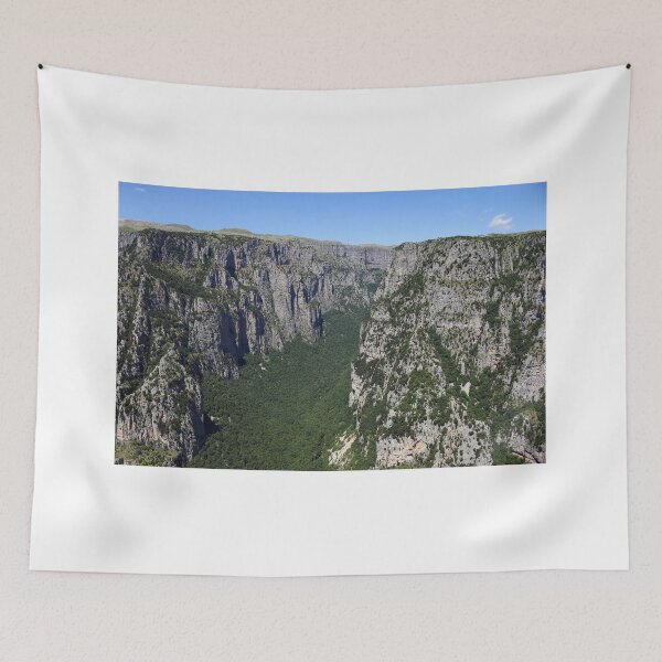 Item preview, Vikos gorge landscape Zagoria Greece summer season designed and sold by goceris.