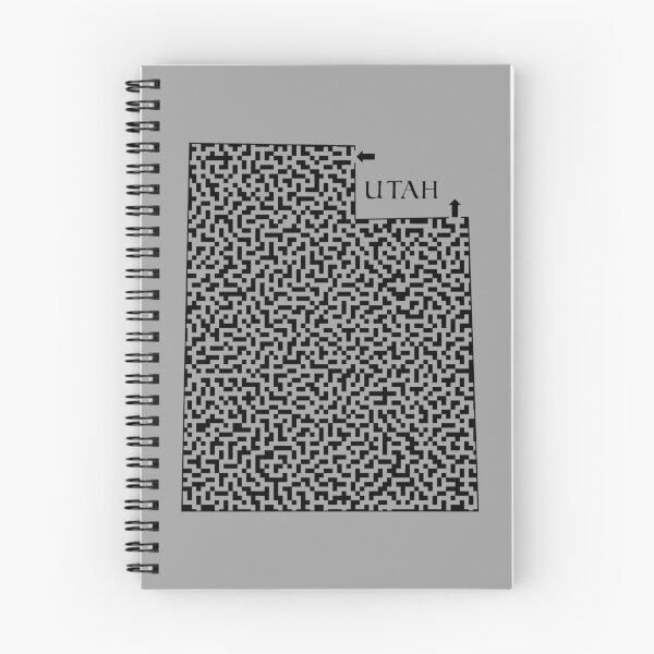 Item preview, Utah State Outline Maze & Labyrinth designed and sold by gorff.