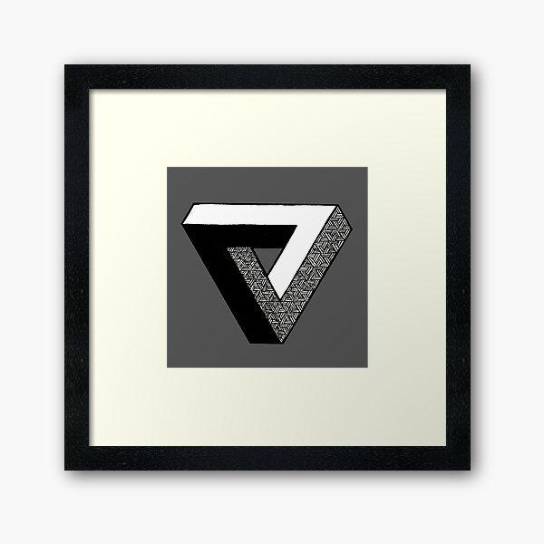 Aperçu de l'œuvre Penrose Triangle △ créée et vendue par cattopilla.