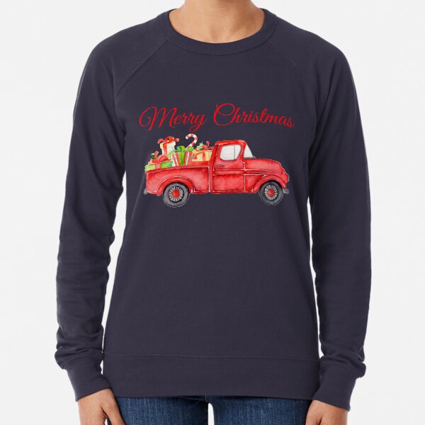 Red truck sweatshirt Clearance
