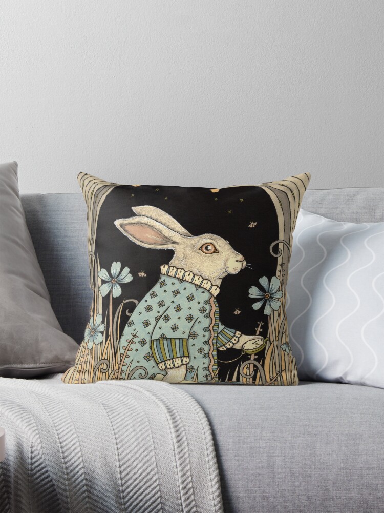 Thumbnail 1 of 4, Pillow, How Long is Forever? designed and sold by AnitaInverarity.