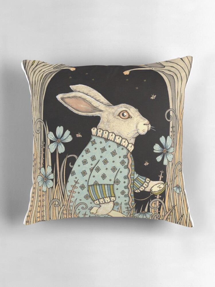 Thumbnail 3 of 4, Pillow, How Long is Forever? designed and sold by AnitaInverarity.