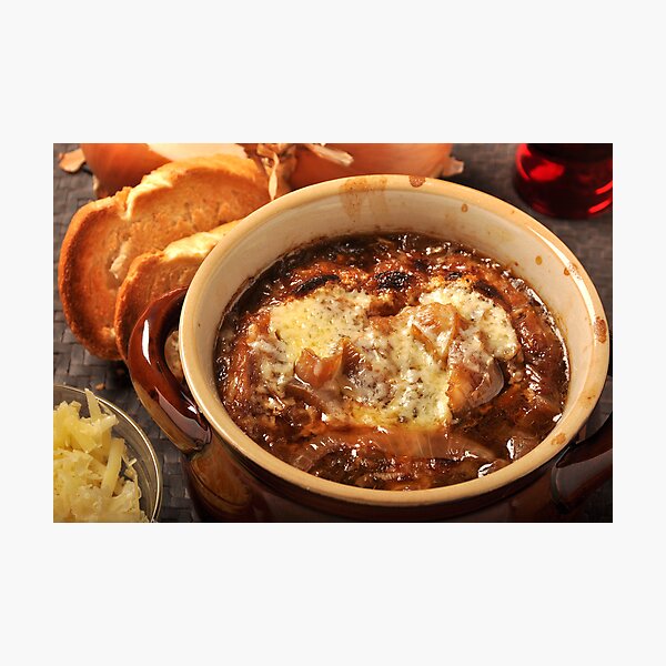 French Onion Soup Photographic Print