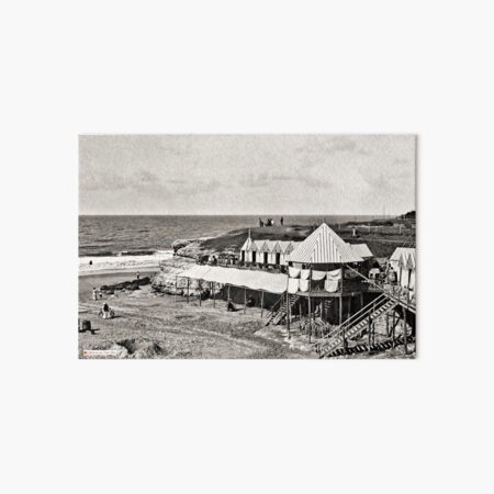 Plage du Chay, années 1900 Impression rigide