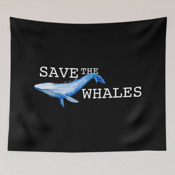 Item preview, Save the whales designed and sold by The Curious Cat.