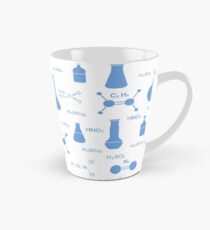 Scientific pattern. Chemistry, biology, medicine. Tall Mug