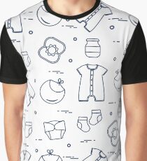 Newborn baby seamless pattern. Graphic T-Shirt
