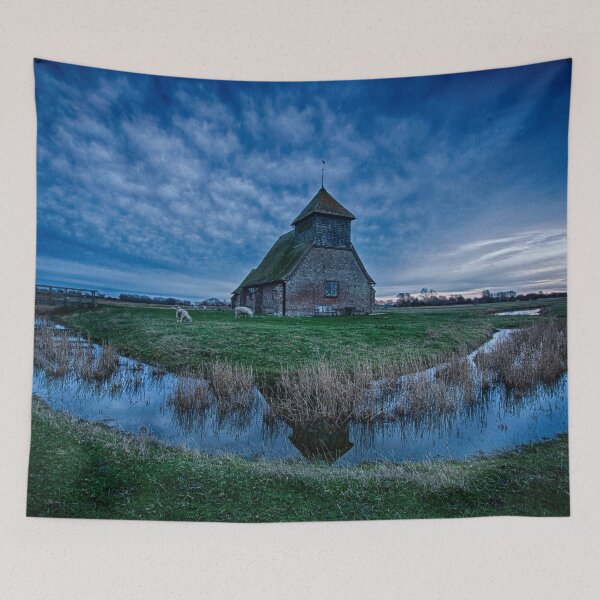Item preview, Twilight At Fairfield Church designed and sold by Dave Godden.
