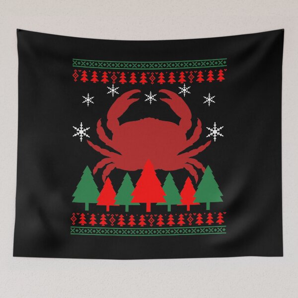 Item preview, Crabs Christmas Funny designed and sold by 4tomic.