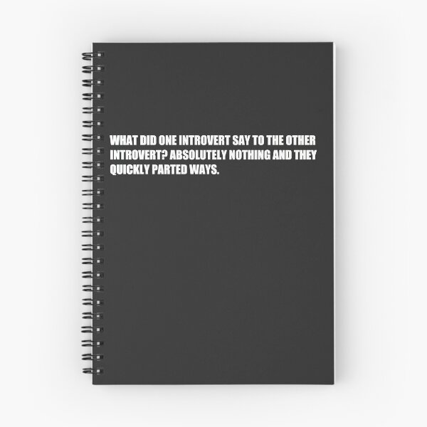 Item preview, What did one introvert say to the other introvert? designed and sold by HiddenStar02.