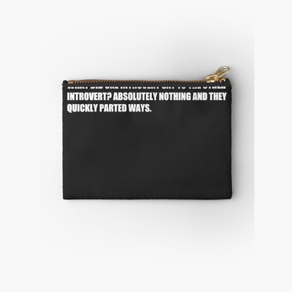 Item preview, What did one introvert say to the other introvert? designed and sold by HiddenStar02.
