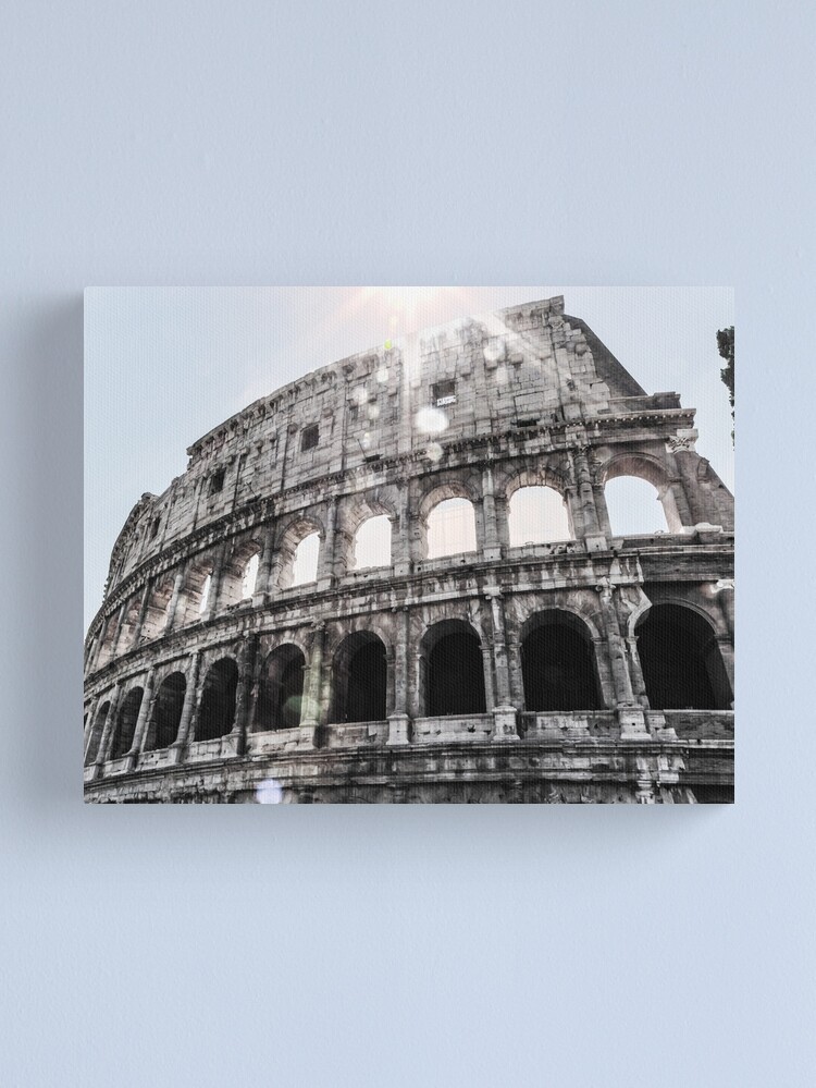 Thumbnail 1 of 3, Canvas Print, The Colosseum designed and sold by darren-j-mcleod.