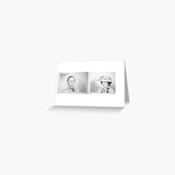 Downton Abbey Greeting Card