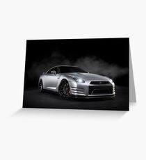 Nissan GTR Greeting Card