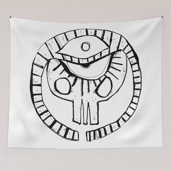 Item preview, Hell's Government Logo - White designed and sold by Harkill.