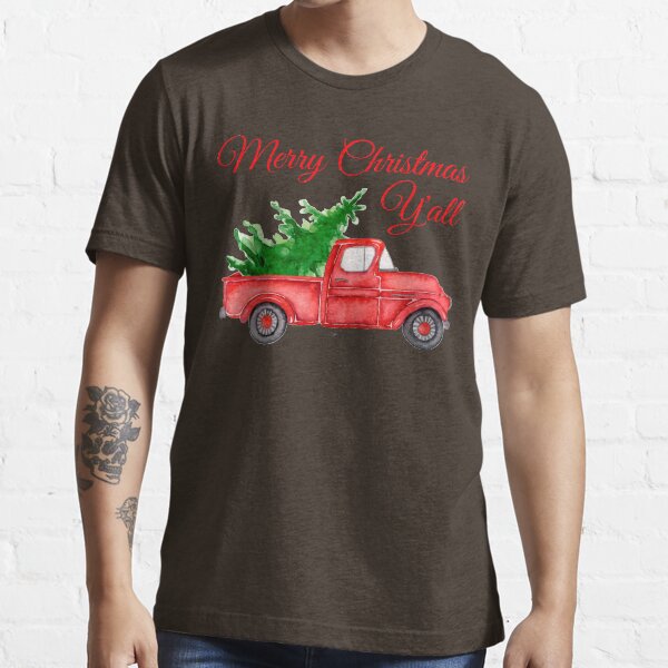 Christmas red truck shirtpj\u2019s