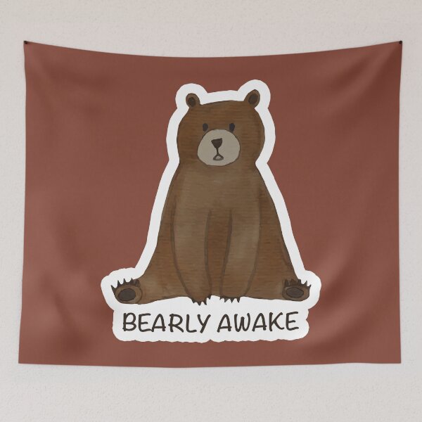 Item preview, Bearly Awake designed and sold by Josué Leal.