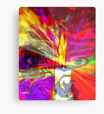 Sorcerer's Candle Metal Print