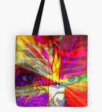 Sorcerer's Candle Tote Bag