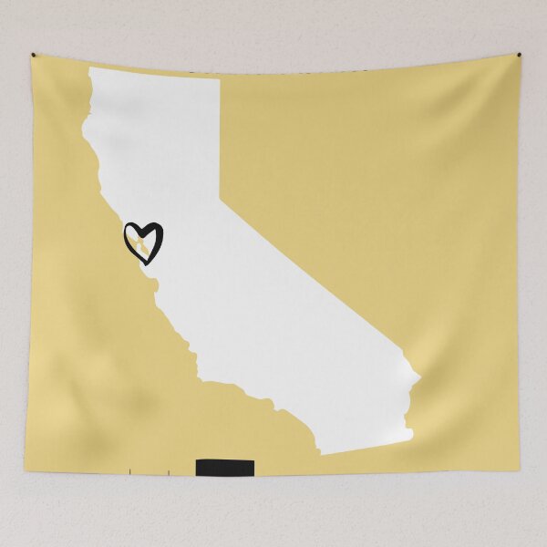 Item preview, OAKLAND CALIFORNIA LOVE CITY SILHOUETTE SKYLINE ART designed and sold by deificusArt.