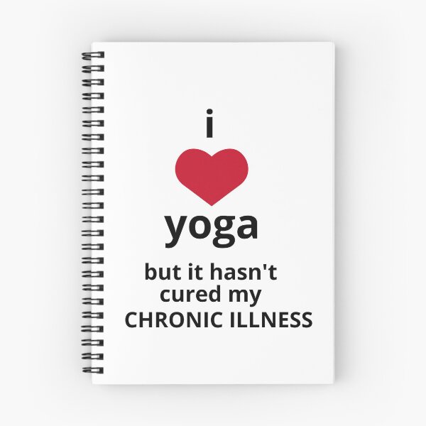 Item preview, I love yoga but it hasn't cured my chronic illness by ANGRYWOMBCLOTHING by frauenbrauen designed and sold by endosucks.