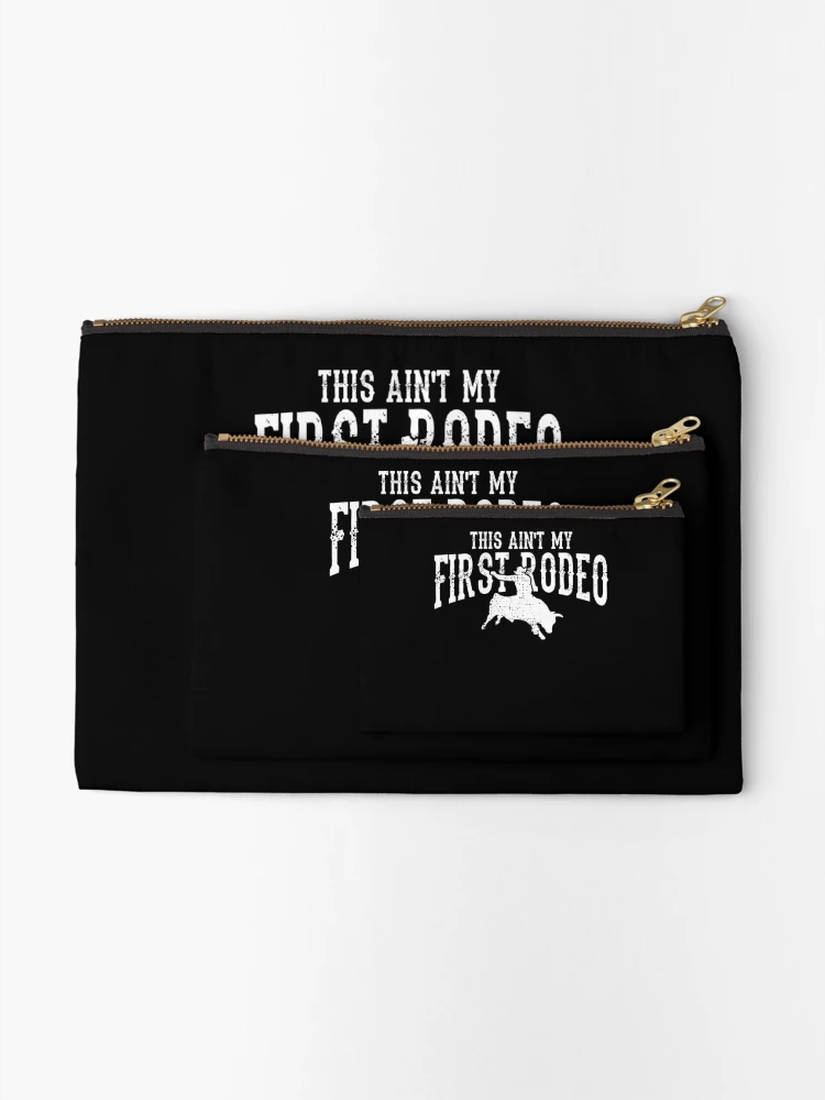 Thumbnail 2 of 4, Zipper Pouch, Rodeo Rodeo Rodeo designed and sold by 4tomic.