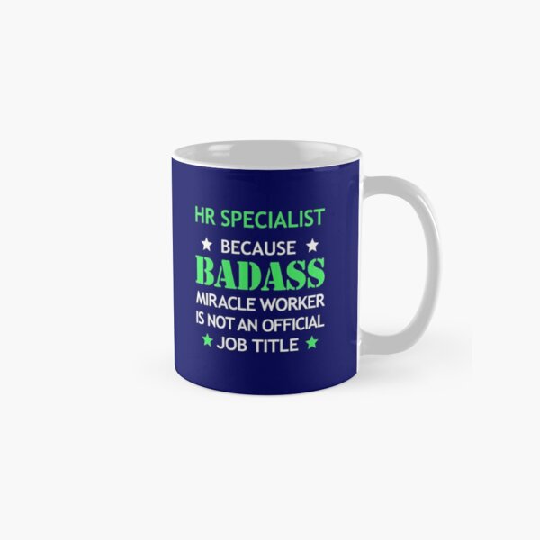 Gift Mug : YOGA TEACHER Badass Miracle Worker Official Job Title