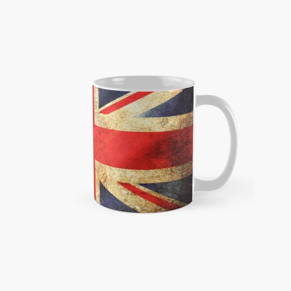 Vintage Union Jack Grunge HQ Classic Mug