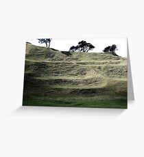 One Tree Hill Side Greeting Card