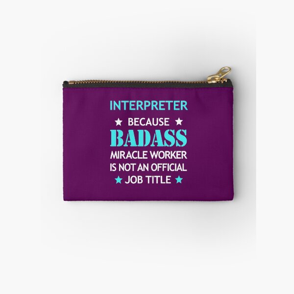 Artikelvorschau, Dolmetscher Badass Geburtstag Lustiges Weihnachten Cooles Geschenk entworfen und verkauft von smily-tees.