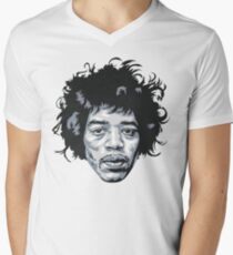 Camiseta para hombre de cuello en v Hendrix