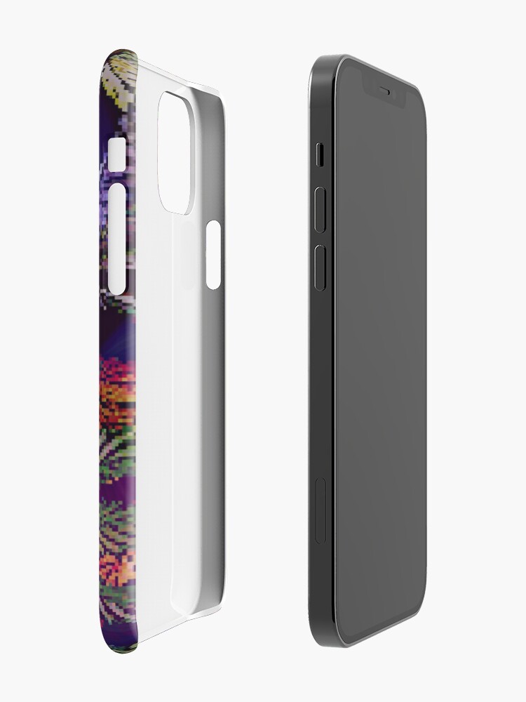 Alternate view of Psychedelic Marijuana Cannabis Leaves iPhone Case & Cover