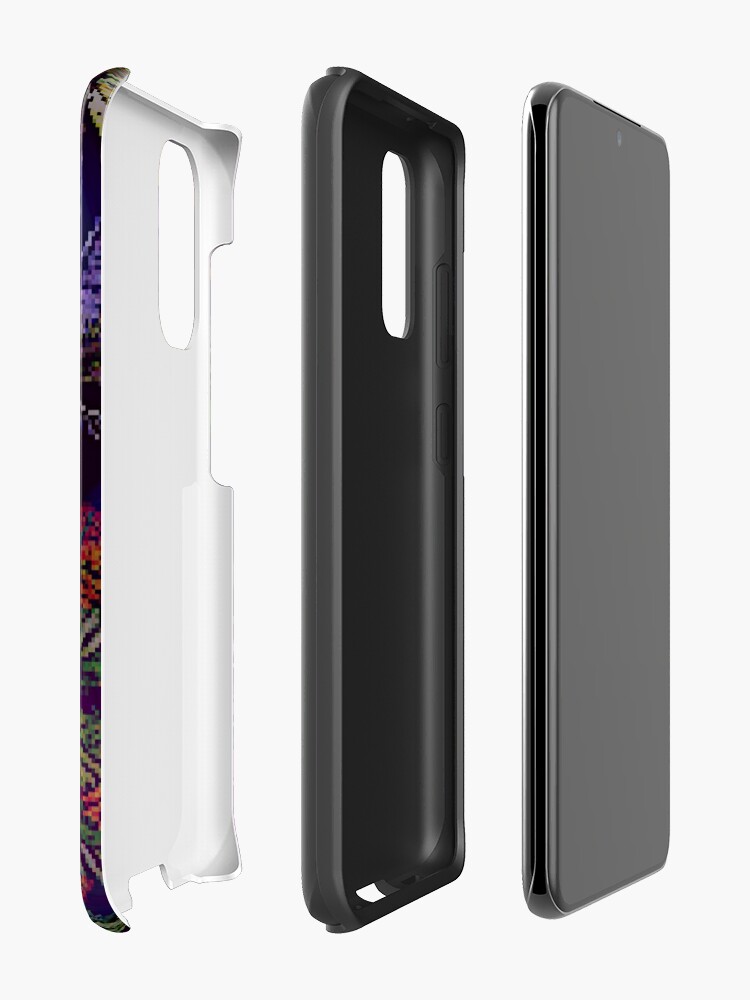 Alternate view of Psychedelic Marijuana Cannabis Leaves Case & Skin for Samsung Galaxy