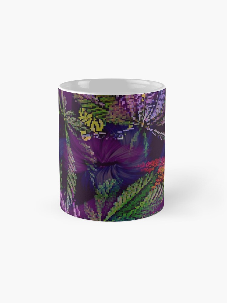 Alternate view of Psychedelic Marijuana Cannabis Leaves Mug