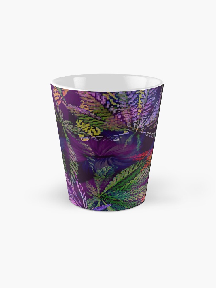 Alternate view of Psychedelic Marijuana Cannabis Leaves Mug