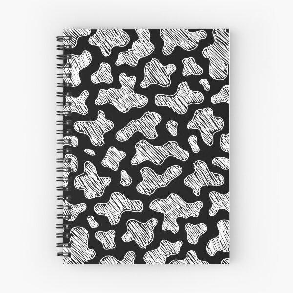 Item preview, Black sketch cow skin pattern designed and sold by Kirill Berbetch.