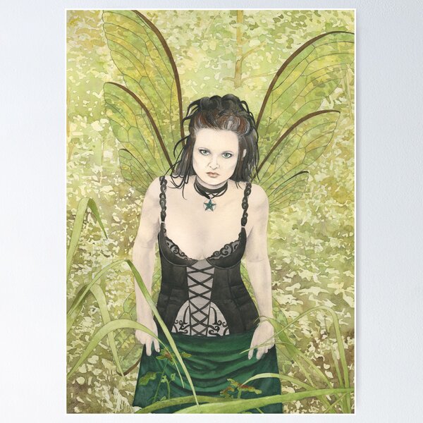 Item preview, Fairy Self Portrait designed and sold by Nicola McIntosh.