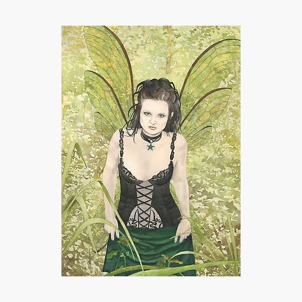 Aperçu de l'œuvre Fairy Self Portrait créée et vendue par Nicola McIntosh.