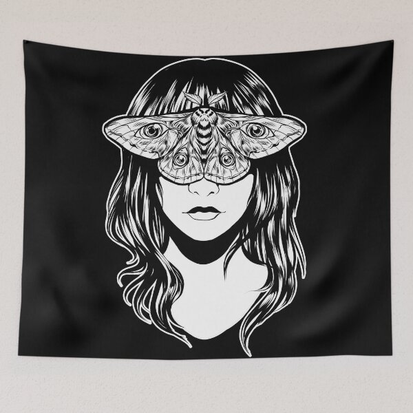 Item preview, Moth Eyes Monochrome designed and sold by Peregrine  Jazmin.