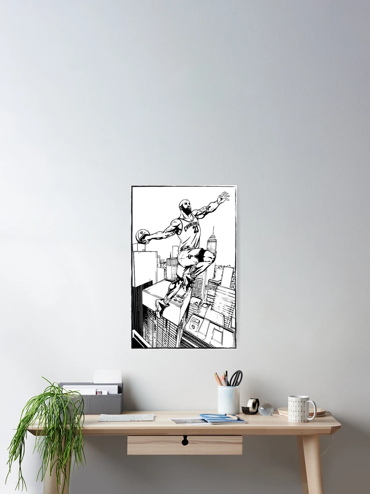 Thumbnail 2 of 3, Poster, Lebron James designed and sold by GiO2.
