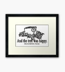 The Giving Tree by Shel Silverstein Framed Print