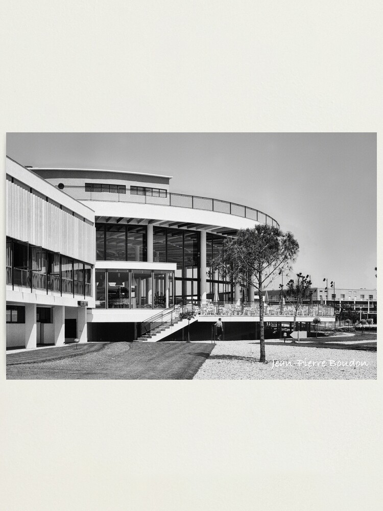 Thumbnail 1 of 3, Photographic Print, Casino Municipal de Royan, 1960s (1) (© JP Boudon) designed and sold by Richet.