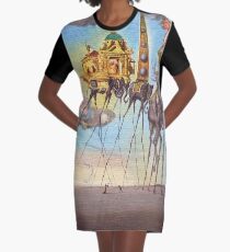 The temptation of st. Anthony Graphic T-Shirt Dress