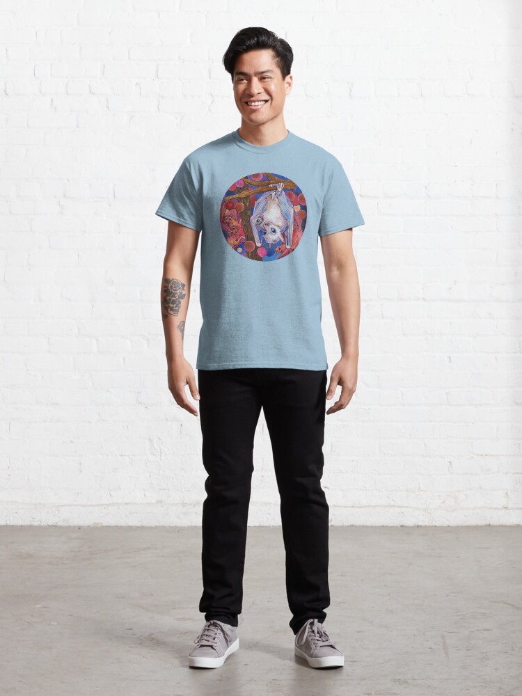 Alternate view of Dayak Fruit Bats Painting - 2012 Classic T-Shirt