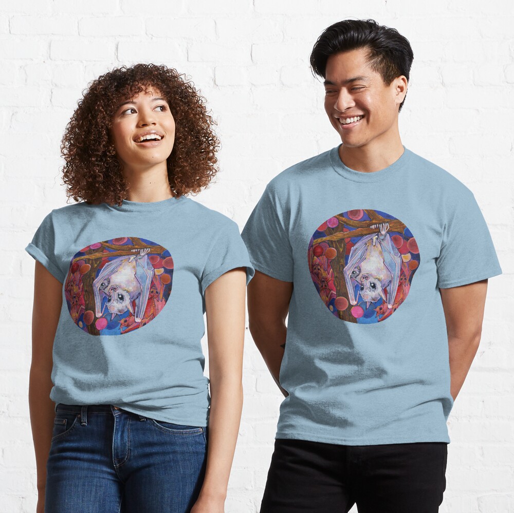Dayak Fruit Bats Painting - 2012 Classic T-Shirt